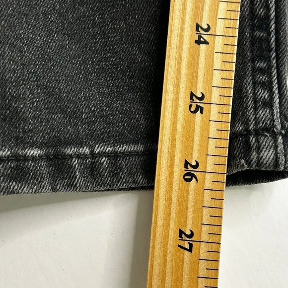 Everlane faded black the cheeky cropped jean size 26 - Picture 10 of 10